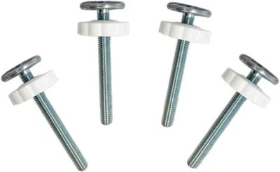 4 Pack M10 Extra Long Pressure Gates Threaded Spindle Rods,10Mm Baby Kids Pet...