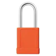 Zoro Select 48Jr96 Lockout Padlock,Kd,Orange,2"H,Pk6