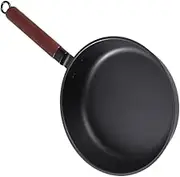 Non Stick Frying Pan for Pancakes Eggs Steaks Uncoated Cooking Pan Compatible with Gas Induction Cooktops Easy to Clean Practical Kitchen Essential