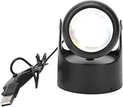 Sunset Projector Lamp USB Projection Night Light Decoration Applicable Bedroom Living Room (Rainbow)