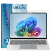 [3 Pack] Microsoft Surface Laptop 7 (13.8") Ultra Clear Film Screen Protector by MEZON – Case and Surface Pen Friendly, Shock Absorption