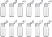 Plastic Sample Bottle Empty Clear Travel Bottles Comestic Containers 20ml/0.67oz 12PCS Travel Bottles Travel Containers Empty Clear Bottle Empty Bottle
