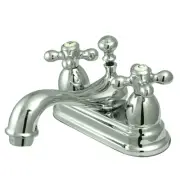 Elements Of Design ES3601AX Double Handle 4" Centerset Bathroom - Chrome