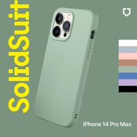 RHINOSHIELD 犀牛盾 iPhone 14 Pro Max 6.7吋 SolidSuit 經典防摔背蓋手機保護殼-經典款循環灰