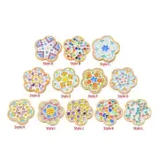 DIY Mosaic Coaster Placemat Handmade Mosaic Tiles Set Mosaic Craft Materials