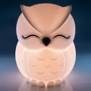 Owl Touch Sensitive Rechargeable LED Night Light Kids Decoration Table Lamp