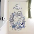 Curtain Disney Alice in Wonderland Stylish Noren Partition Alice Cu From Japan