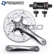 Prowheel Road Bike Folding Bike 2×7/8/9 Speed Crankset 50-34T Square Taper 170mm