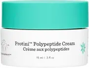 [Drunk Elephant] Protini Polypeptide Cream - 15 ml/.5 fl oz - Firming Moisturizer - Clean Clinical Skincare - Cruelty-Free - Dermatologist-Tested - Free of Essential Oils, Silicones, and Fragrance