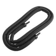 Bendable Bubble Wall Soft Rubber Tube Black Hose for Aquarium Fish Tanks