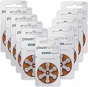 Size P312 Powerone Hearing Aid Batteries, 60 Count