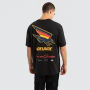 [Nena and Pasadena AFL] Adelaide Crows AFL Season Tee Jet Black