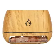Salt Stone Aroma Air Humidifier Flame Colored Light Night Light4415