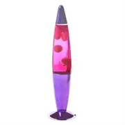 Purple/Pink Metallic Peace Lava Lamp