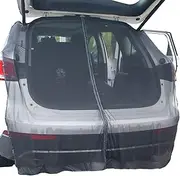 Car Tailgate Mesh Screen, Magnetic Fly Screen For Car, Car Rear Door Curtain Breathable Mesh Net For Car Tailgate, Breathable Magnetic Mosquitoes Nets, Sun Protection Tailgate Rear Windshield Sunshade