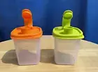 Tupperware Pitcher Slim Line Square Mini Pitcher 350mil Fits on Fridge Clear
