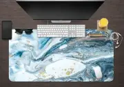 3D Contrast Marble 132 Texture Non-slip Office Desk Mouse Mat Keyboard Game