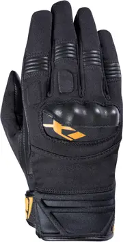 Ixon MS Picco Ladies Motorcycle Gloves, black-gold, Size M for Women Black Gold
