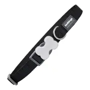 Dog Collar by Red Dingo Smooth Black 1 x 2032 Cm