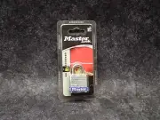 NEW MASTER LOCK 7D PADLOCK LAMINATED STEEL BODY WARDED LOCK 1/4" SHACKLE (BN451)