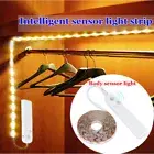 PIR Motion Sensor LED Strip Light Battery Powered Bed Stairs Cabinet Closet Lamp