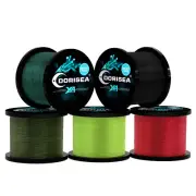 Dorisea Not Fade Braid X4 No Dyeing Braided Fishing line 100m 300m 500m 1000m