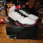 Air Jordan Lift Off White Red Black Retro Basketball Shoes AR4430-106 Size 15