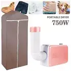 Portable Electric Clothes Mini Dryer Machine Shoes Warm Blanket Dry+Cloth Cover
