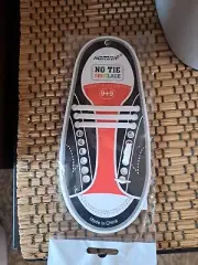 Homar No Tie Elastic Shoelaces 9+9 White Colored.