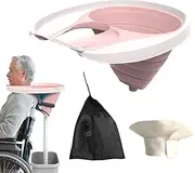 Portable Shampoo Basin - Mobile Washing Tub with Drain Pipe,Movable Cleaning Product with Storage Bag Hair Wash Tool for Women, Men