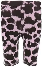 [FILA] Girls' Bad Oeynhausen AOP Cycling Shorts, Black Leo Ikat AOP