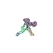 Holographic stickers Women's Tennis