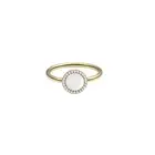 Daniel Wellington Audrey Mother of Pearl Gold Ring