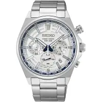 在飛比找Yahoo!奇摩拍賣優惠-SEIKO 精工 140週年限量CS三眼計時錶41mm限量2