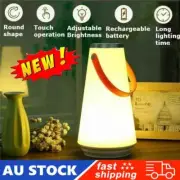 Rechargeable LED Camping Lantern Outdoor Hiking Tent Touch Night Lamp Dimmable