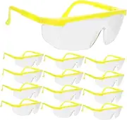 MUCKLILY Eye Protective Glasses Hunting Glasses Goggles Outdoor Activity Glasses Riding Eyewear Wear Glasses Wind- Eye Wear Protective Eyewear Protective Eye Glasses Yellow