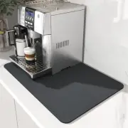 Coffee Mat Hide Stain Rubber Backed, Absorbent Coffee Maker Mat, Coffee Bar Mat,