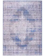 JONATHAN Y Regis Medallion Machine Washable Rug