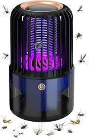 Bug Zapper, 3000V Mosquito Zapper, Wireless Outdoor Indoor Electric Fly Trap, Insect Mosquitoes Trap Lamp with UV Light, Mosquito Killer for Home, Patio, Kitchen, Backyard, Camping, Garden