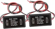 ZUNOXAZ 2pcs Truck Strobe Light Module High Visibility Led Brake Controller for Enhanced Safety Easy Installation and Performance for Cars and Motorcycles