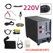 100W Automatic Welding Machine Jewelry Glasses Pulse Argon Repair Spot Welder