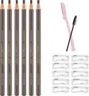Ownest 6Pcs Pull Cord Peel-off Eyebrow Pencil Tattoo Makeup and Microblading ...