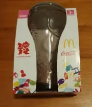 McDonalds 2012 Olympic coke Glass Pink