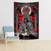 Slayer thrash metal band Tapestry Fabric Wall Hanging Flag Banner Decor 36x60''