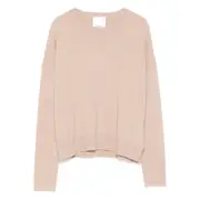 [Allude] Allude Cashmere Crew-neck Sweater M NEUTRALS
