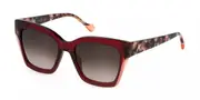 Yalea SYA107V EMMANUELLE 0AFD Women’s Sunglasses Red Size 53