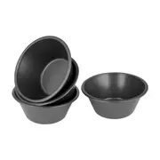 Non-Stick Deep Pie Dish, Set of 4 - 12x5cm