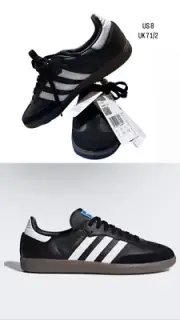 adidas samba og black