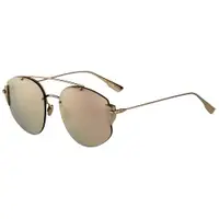 在飛比找ETMall東森購物網優惠-Dior 水銀面 太陽眼鏡(玫瑰金)STRONGER-J5G
