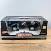 1:18 ERTL AMERICAN MUSCLE 1963 CORVETTE STING RAY BLACK